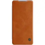 For Xiaomi Poco X3 NFC Case Qin Slim Flip PU Leather Case Wallet Card Slot Protect Case for Poco X3 NFC Case