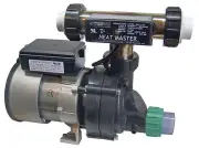 Whirlpool Bathtub Pump 1hp & Heat Master Tee Heater System Combo with Unions