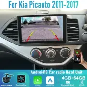 Camera Wireless CarPlay Android auto Head unit Radio For Kia Picanto 2011-2017