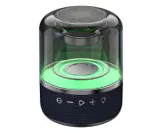Sansai 14.5cm Bluetooth RGB Colourful Wireless Speaker 20W Music/Audio Playing