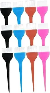 Ipetboom 12pcs Hair Dye Brush Set for Professional Stylists Soft Bristles Hair Coloring Brush Bowls for Easy Application