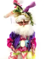 NEW MARK ROBERTS EASTER EGG FAIRY ELF PINK & PURPLE HOLIDAY SM #51-51858 IN BOX