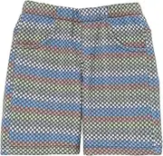 [s.Oliver] Boys Bermuda Shorts with Checked, Blue