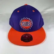 Phoenix Suns Retro Throwback Logo Hat Mitchell Ness Size 8 Wool Cap NBA Hardwood