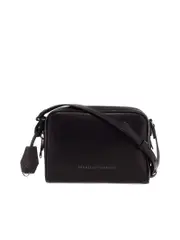 Brunello Cucinelli Mini Leather Boston Crossbody Bag With Shoulder Strap