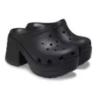 Crocs Siren Clog Women's Size 11 Black Chunky Heel Platform (M9/W11)