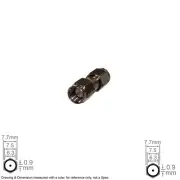 Coax RF Antenna Adapter Connector Converter SMA Male SMA Male