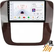 Car Stereo Android 13.0 Radio for GMC Yukon Tahoe Silverado 2007-2014 GPS Sat Navigation 9'' MP5 DVD Multimedia Video Player FM BT Receiver with Carplay 4G 5G WiFi DSP SWC,Y400s