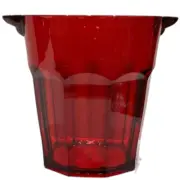 Mario Luca Giusti Harrietta Acrylic Ice Bucket Red