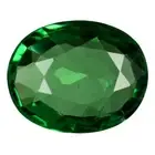 1.04 ct Charming Oval Cut (7 x 6 mm) Tanzania Green Tsavorite Garnet Gemstone
