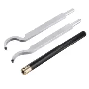 Wood Lathe Turning Tool Hollowing Tool Hollower with 8.9mm Carbide Inserts Cutter Wood Turning Bowl Gouge Woodworking To