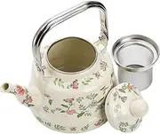 LCSVCCXA Enamel Enamail Enamel of Kettle with A Turkish Teapot Heat Tarbe for Household Holiday Campsite
