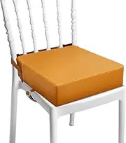 Toddler Booster Seat with Safety Buckle Removable Table Booster Seat with High Density Foam for Chair Extra Thick Foam Chair Cushion Portable High Chair Cushion for Baby Toddler