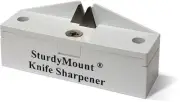 AccuSharp White Tungsten Carbide Sturdy Mount Knife Sharpener AS4