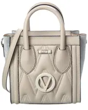 Valentino by Mario Valentino Eva Diamond Leather Tote
