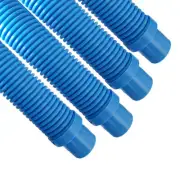 Puri Tech Pool Cleaner Vac Hose Kreepy Krauly Barracuda 1.5 in x 4 ft Blue 4 pk