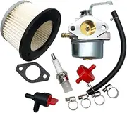 [Motorcycle parts] Carburetor With Air Filter Set For Tecumseh 632272 632230 632631 631067 632235 H30 H50 H60 5HP 6HP for Troy-Bilt Hose Tiller Engines [Easy to replace]