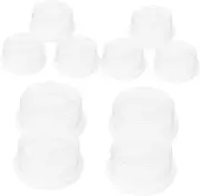 10pcs Flat-top Hat Insert Baseball Cap Shaper Hat Shaper Insert Hat Former Cap Support Hat Accessories Hat Inner Stands Adult Hat Display Bracket