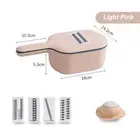 Multi-Function Potato Carrot Cucumber Mandoline Slicer Cutter Grater Shredders w