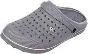 [Brandsseller] Men's Clogs Slippers Football Mules Warm Fur Lined Autumn/Winter