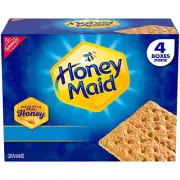 Honey Maid Honey Graham Crackers, 14.4 oz., 4 pk FREE SHIPPING