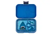 YUMBOX Panino Lunch Box 4 compartment Kids Lunchbox Surf Blue Shark