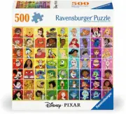Ravensburger Disney & Pixar Color Palette 500 Pc Puzzle - New - FREE Shipping!