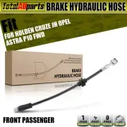 1x Front Left Brake Hydraulic Hose for Holden Cruze JH Opel Astra P10 1.6L Hatch (for: Opel)