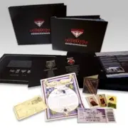 ESSENDON HSITORIC AFL COLLECTORS ALBUM HAND SIGNED WATSON HIRD LLOYD MADDEN
