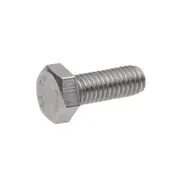 Hex Head Screws Bolts 304 Stainless Steel Metric Flat Hexagon Coarse Threaded Machine Cap Fully Thread Assortment SUS Storage Silver M6x16mm