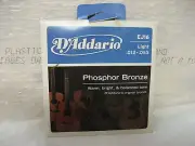D'ADDARIO phosphor bronze guitar string, EJ16 light .012-.053
