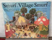 SMURF VILLAGE - BUILD YOUR OWN SMURF VILLAGE KIT **RARE** DENMARK - SEALED