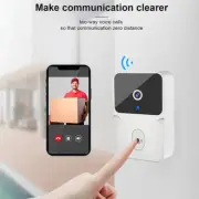 WiFi Video Doorbell Smart Home Door Bell Wireless Rechargeable Battery HD Camera