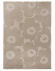 [Marimekko] Unikko Rugs in Light Beige