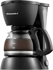 EHC4128 Automatic 4-Cup Brew & Drip Coffee Maker with Pause N Serve, Glass Caraf