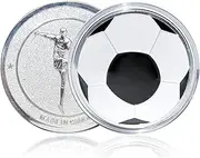 Soccer FLI-p Coin - Portable Referee Coin | Football Referee Toss Coin | Football Match Toss Coin | Soccer Portable Referee Judge Toss with Case for Football Volleyball Training Matches