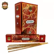x6 anand products MYRRH Guggal incense sticks ( PACK OF 6 ) 15g x 6 = 90g