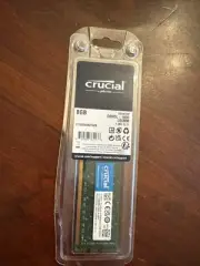 Crucial 8GB DDR3L 1600 MHz UDIMM 1.35V CL11 Desktop Memory