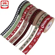 45 Yard 8 Rolls Ribbon Burlp Mesh DIY Scrapbooking Planners Gift Wrapping Tapes
