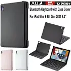 For iPad Mini 6 A17 Pro 7th 2024 Gen Bluetooth Keyboard With Flip PC Case Cover