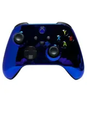 Microsoft Xbox One Series X/S Modded Controller-Chrome Blue w/Blue LED