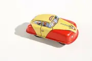 Taxi Cab. Tin Toy / Retro / Clockwork Toy Car
