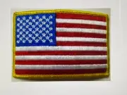 American Flag Patch IRON-ON OR SEW IRONED-ON PATCHES