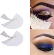 LKE 100Pcs Eyeshadow Stencils Professional Pads under Eye Eyeshadow Gel Pad P...