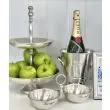 [Oneworld Collection] PEWTER Look - washed alumn vintage FINISH ICE COOLER/VASE