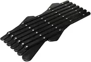 CORHAD 1pc Pet Fence Car Window Gates for Pets Barriers Animal Fence Dog Window Guard Gates for Dogs Portable Pet Gate Pet Window Guard Pet Cage Retractable Gate Doggy Pp Black