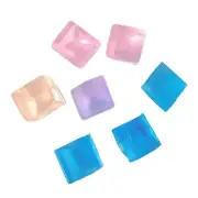 20 Pack Squeeze Toy Mochi Clear Tofu Shape for Kids Anxiety Reduce