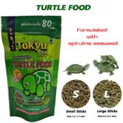 TURTLE FOOD STICK FROG Rich Minerals Suitable all types Turtles Size 80g. / 1bag