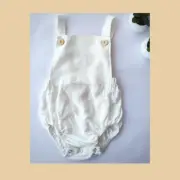 Unisex cotton baby romper with FREE silicon teether