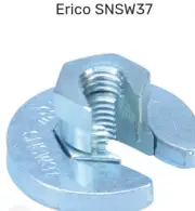 Box Of 20 Qty SNSW37- 3/8" SN flanged nut